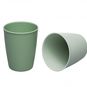 Pack 2 vasos green de materias primas renovables, color verde, Nip NIP - babytuto.com