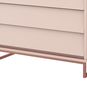Cómoda noah design, color rosa con base cobre, Bedesign  Bedesign  - babytuto.com