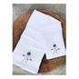 Pack de 2 toallas mano y visita diseño espacial, Tuyo Print Tuyo Print - babytuto.com