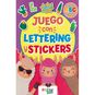 Libro Juego Con Lettering Y Stickers Zig-Zag - babytuto.com