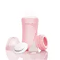 Mamadera de vidrio healthy, 240 ml, color rosado,  Everyday Baby  Everyday Baby  - babytuto.com