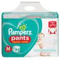 Pañales desechables tipo pants ajuste total, talla M, 84 un, Pampers  Pampers - babytuto.com