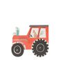 Servilletas con forma de tractor (16 unidades) Meri Meri - babytuto.com