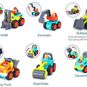 Pack 6 vehículos de construcción, Hola Toys  Hola Toys - babytuto.com