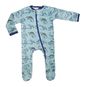 Pijama suavecito dinosaurio, color celeste, Bambino Bambino - babytuto.com