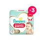 Pack 3 pañales desechables tipo pants, talla G, 30 uds c/u, Pampers  Pampers - babytuto.com