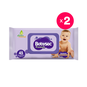 Pack de 2 toallitas húmedas premium aloe vera & vitamina E, 45 uds c/u, Babysec BabySec - babytuto.com