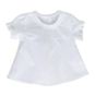 Blusa con broderi lucia, color blanco, WAWABABY WAWABABY - babytuto.com