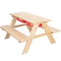 Mesa de madera para agua y arena con asientos, JOHN N TREE Organic  JOHN N TREE Organic - babytuto.com