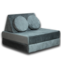 Sofá cama didáctico, color gris, SofaToys SofaToys - babytuto.com