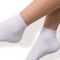 Pack 2 calcetines de algodón color blanco, Caffarena Caffarena - babytuto.com