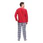 Pijama de micropolar largo color rojo, Caffarena Caffarena - babytuto.com