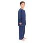 Pijama infantil de algodón color azul, Mota Mota - babytuto.com