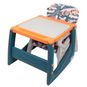 Silla para comer sit-up plus color naranjo con azul, INFANTI  INFANTI - babytuto.com