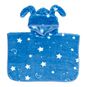 Poncho para bebes diseño perro color celeste, Baby Mink  Baby Mink - babytuto.com