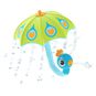 Paraguas Pavo Real, verde, Yookidoo Yookidoo - babytuto.com