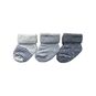 Set de 3 pares de calcetines niño, color gris, Pumucki Pumucki - babytuto.com