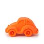 Juguete mordedor, diseño auto escarabajo, color naranjo, Oli & Carol Oli & Carol - babytuto.com