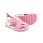 Sandalias acuarela summer roller sport color rosado, Bibi Bibi  - babytuto.com