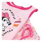 Pijama de algodón, diseño minnie, color rosado, Caffarena  Caffarena - babytuto.com