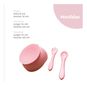 Set bowl de silicona, color rosado, Kokoa World  Kokoa World - babytuto.com
