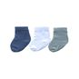 Set de 3 pares de calcetines niño, color azul, Pumucki Pumucki - babytuto.com