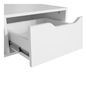 Mesa de centro rimini con cajón, color blanco, Bedesign Bedesign  - babytuto.com