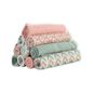 Set de 10 toallas de 24x24 cm, 100% algodón, color rosado, Pumucki Pumucki - babytuto.com