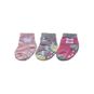 Set de 3 pares de calcetines niña, color rosada, Pumucki Pumucki - babytuto.com