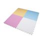 Alfombra goma eva color pastel, 60 cm c/u, 4 uds, Dactic  Dactic - babytuto.com