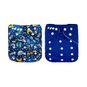 Pack de 2 pañales reutilizables color azul, talla XL, Pequilandia Pequelandia - babytuto.com