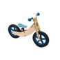 Bicicleta infantil de equilibrio de madera start, aro 12, color azul, Roda  Roda - babytuto.com