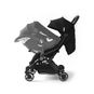 Coche urban negro con adaptador x1 para urban + silla de auto x1 negro BBpro BBpro - babytuto.com