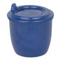 Pack biodegradable (plato+bowl+vaso antiderrame+cubiertos) azul, EcoSouLife EcoSouLife - babytuto.com