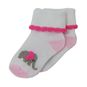 Set de 3 pares de calcetines de bebé elefante color rosado, Pumucki Pumucki - babytuto.com