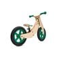 Bicicleta infantil de equilibrio de madera start, aro 12, color verde, Roda  Roda - babytuto.com
