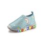 Zapatillas de luces rainbow roller celebration color celeste, Bibi Bibi  - babytuto.com