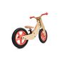 Bicicleta infantil de equilibrio de madera start, aro 12, color rosado, Roda  Roda - babytuto.com