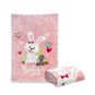 Saco de dormir con broche diseño conejo color rosado, Bebesit  Bebesit - babytuto.com
