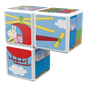 Cubos magnéticos magicube Peppa Pig  viaja con Peppa 3 piezas Geomag - babytuto.com