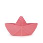 Juguete mordedor, diseño bote origami, color rosado, Oli & Carol Oli & Carol - babytuto.com